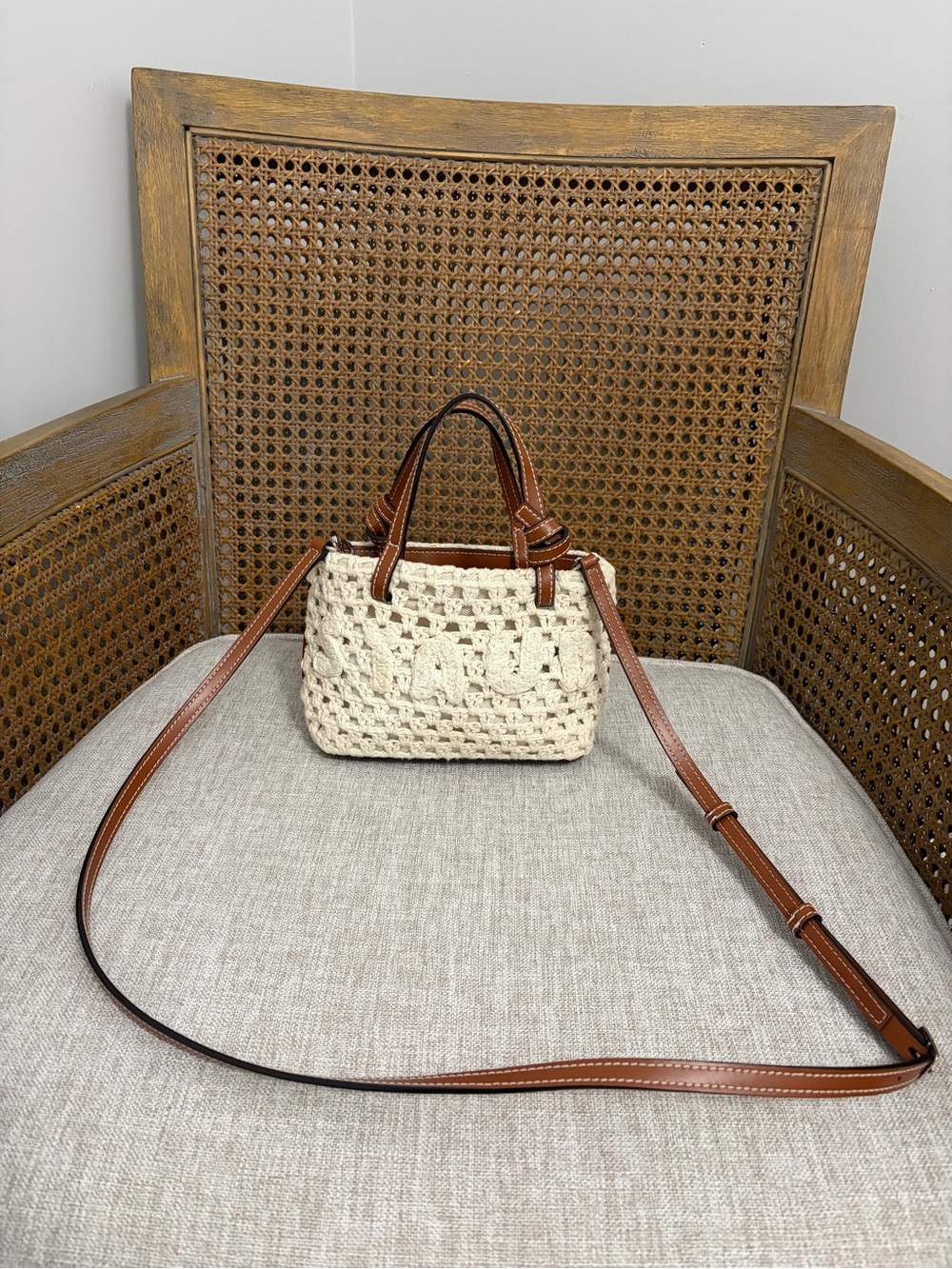Staud Ria Crochet Mini Bag - Picture 3 of 5